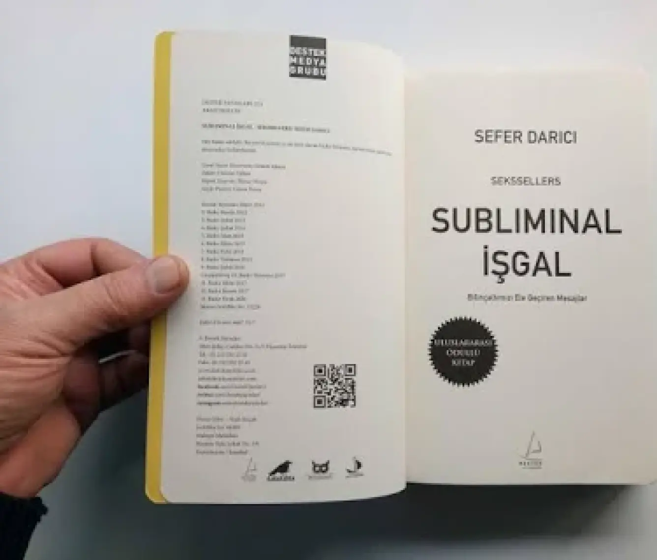 Subliminal İşgal - (Bilinçaltımızı Ele Geçiren Mesajlar) - Sefer Darıcı