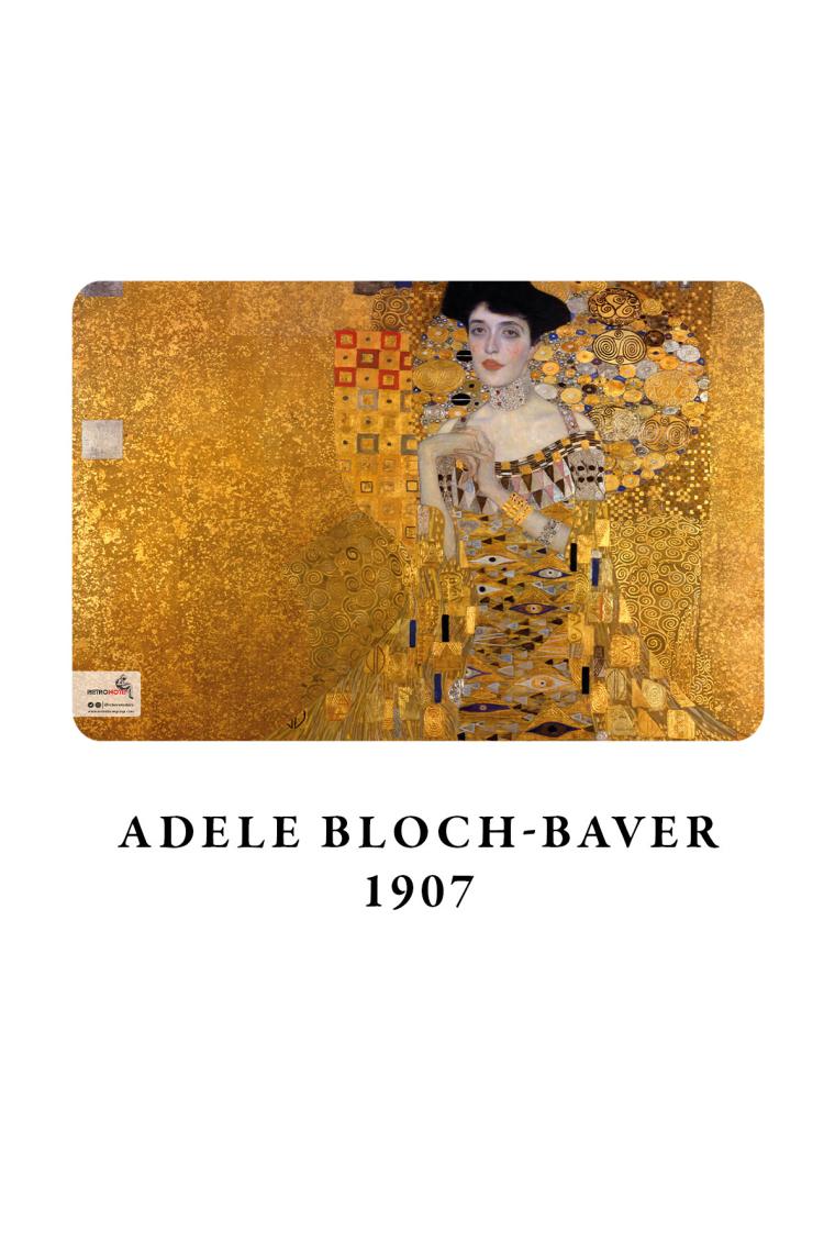 Retronote Gustav Klimt 4'lü Defter Seti 1  Gold Series  Çizgisiz  64 Sayfa  14X21CM