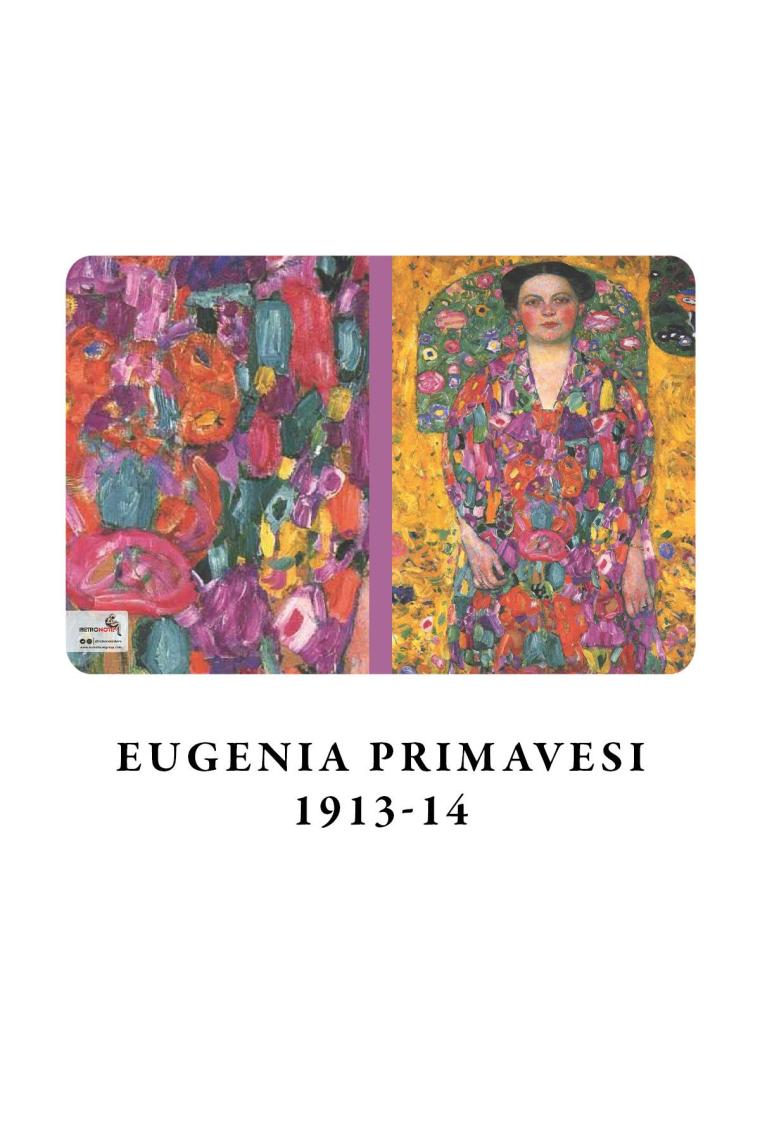 Retronote Gustav Klimt 4'lü Defter Seti 1  Gold Series  Çizgisiz  64 Sayfa  14X21CM