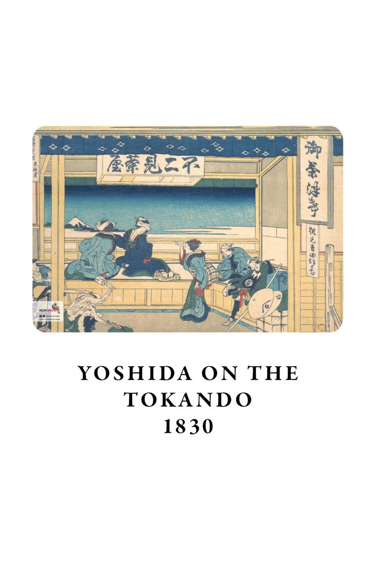 Retronote Hokusai 4'lü Defter Seti 2  Mount Fuji Series Iı  Çizgisiz  48 Sayfa  10,5X14CM