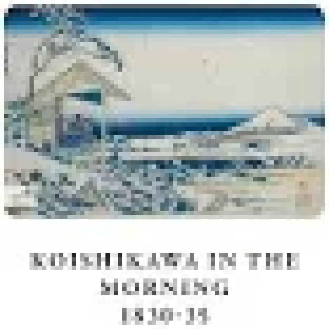 Retronote Hokusai 4'lü Defter Seti 3  Mount Fuji Series Iıı  Çizgisiz  48 Sayfa  10,5X14CM