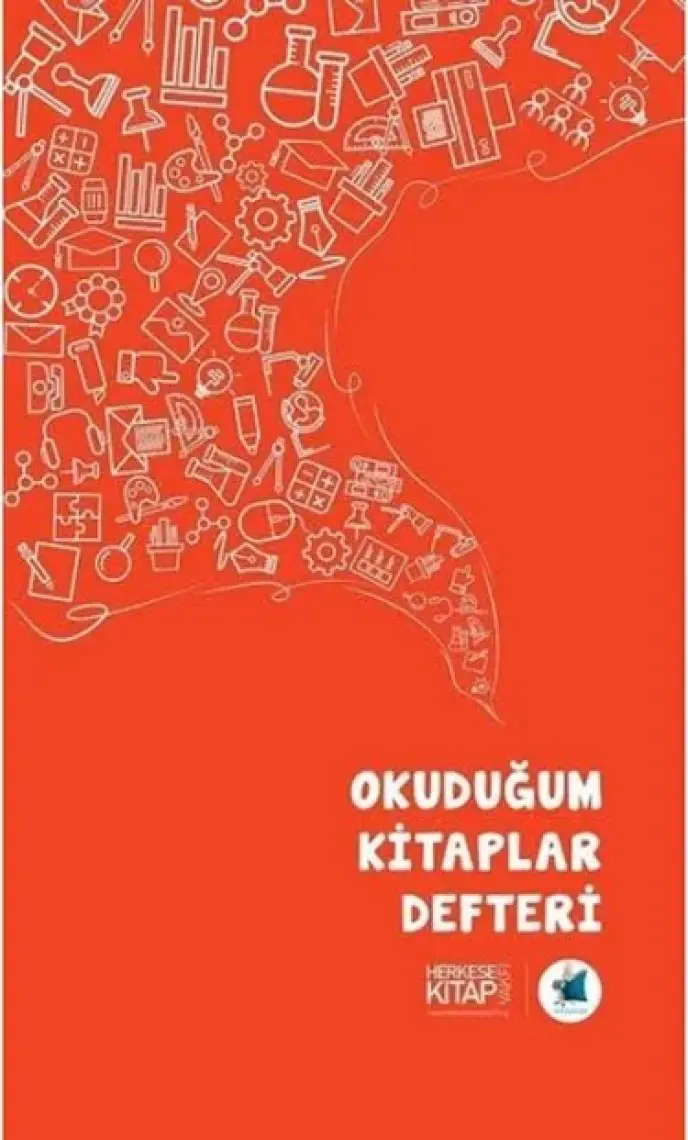 ABM Okuduğum Kitaplar Defteri Kırmızı