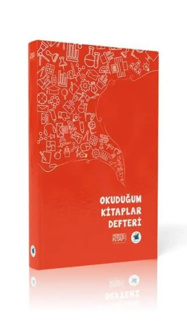ABM Okuduğum Kitaplar Defteri Kırmızı