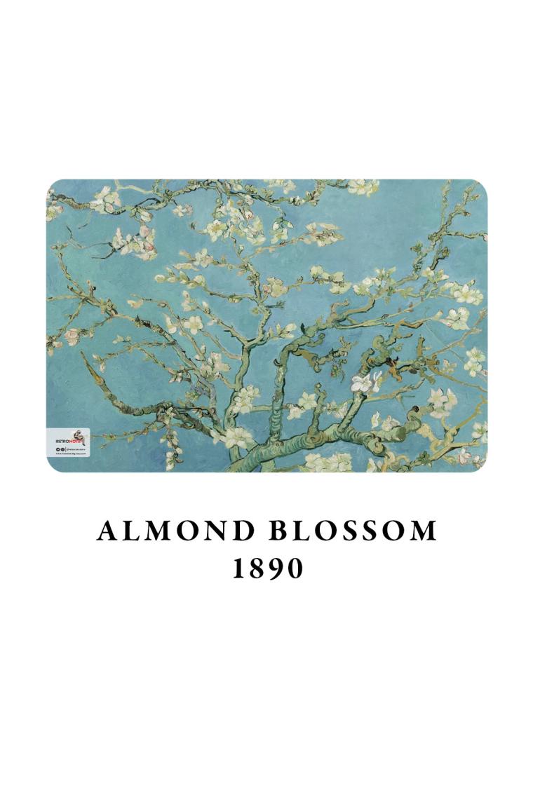 Retronote Van Gogh 4'lü Defter Seti 2  Blooming Series  Çizgisiz  64 Sayfa  14X21CM