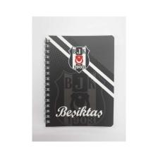 Lisanslı Beşiktaş A-6 Telli Not Defteri