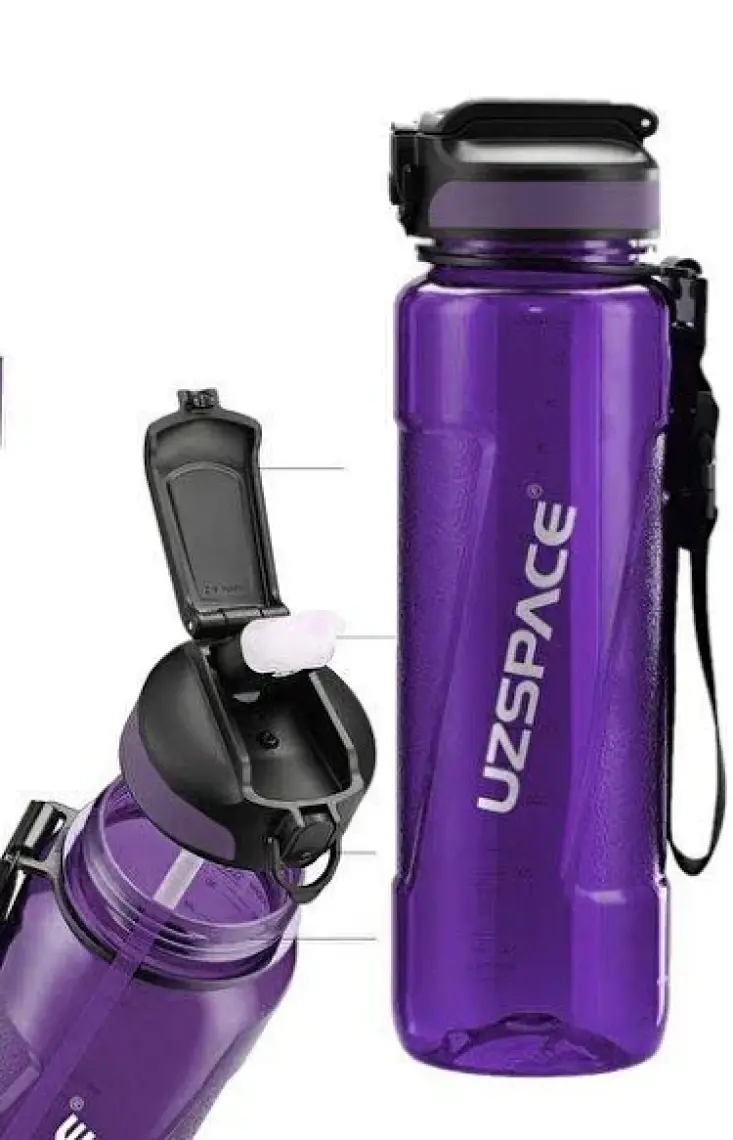 Uzspace 6057 Tritan Matara Mor 1000 Ml.