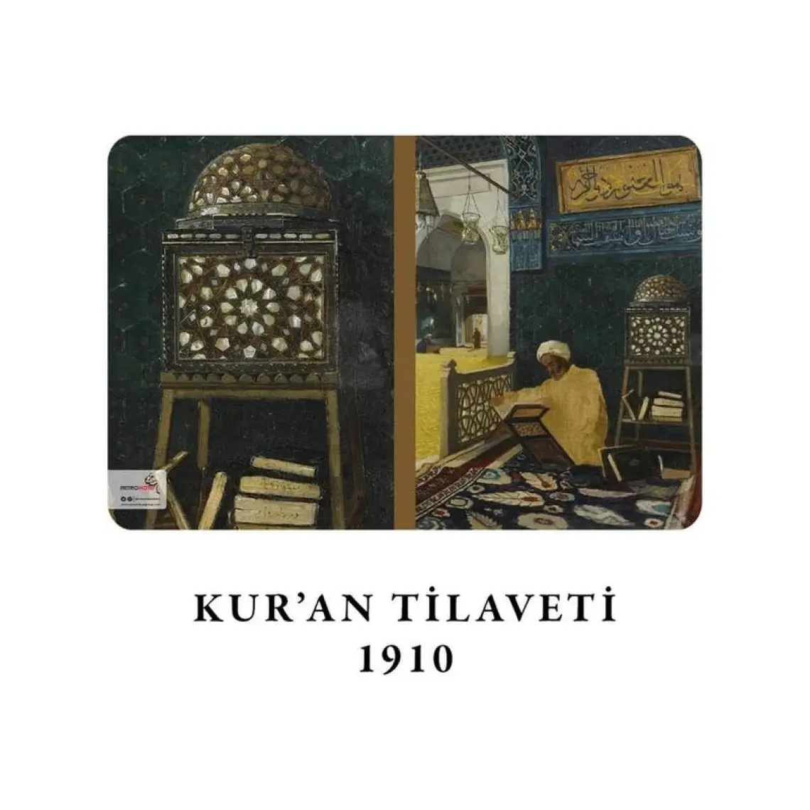 Retronote Osman Hamdi Bey 4'lü Defter Seti 3 - Kaplumbağa Serisi - Çizgisiz - 64 Sayfa - 14X21CM
