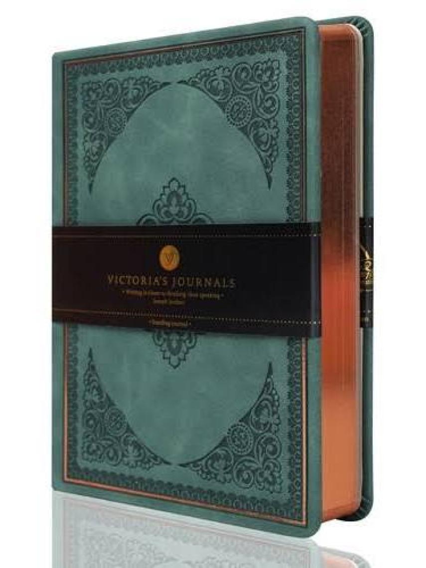 Victoria's Journals Vintage Old Book Defter Çizgili 12X17 cm