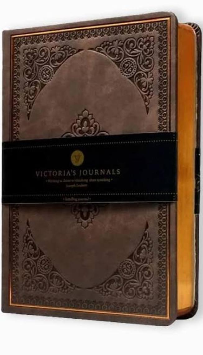 Victoria's Journals Vintage Old Book Defter Çizgili 12X17 cm