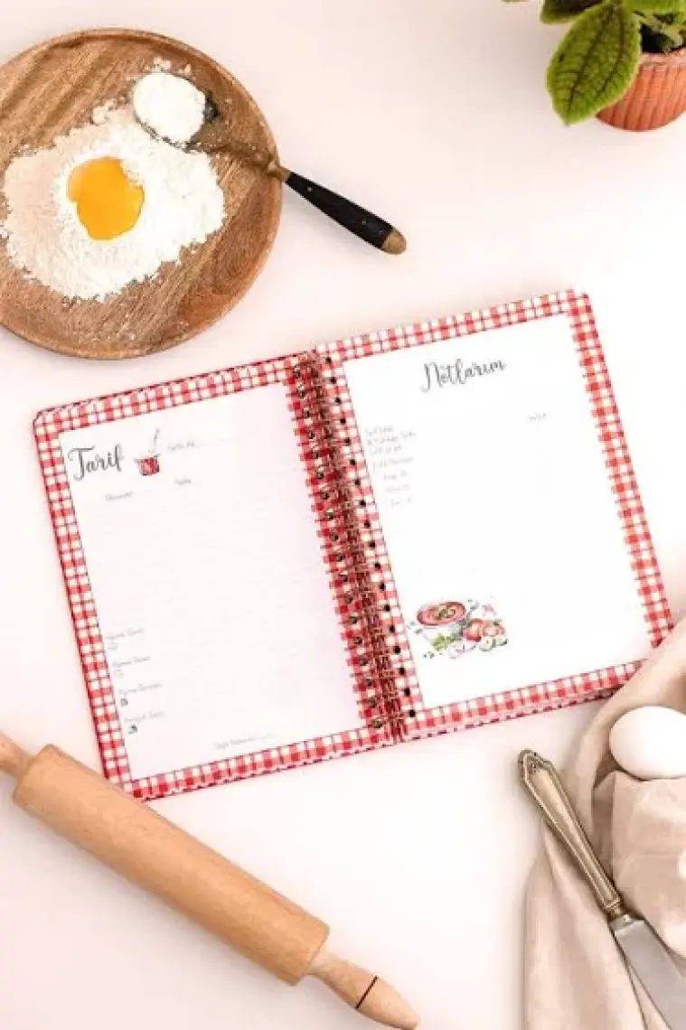 Matt Notebook Yemek Tarif Defteri