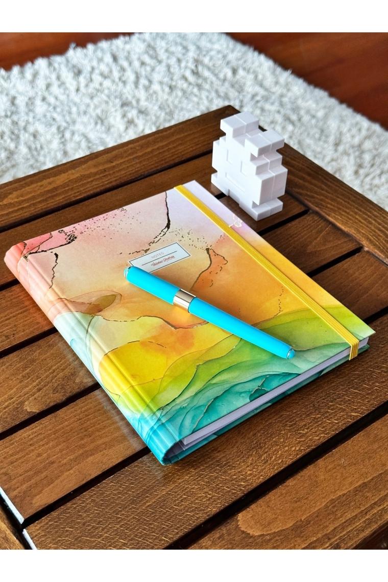 Victoria's Journals Gizli Spiralli Defter 17X24 cm 90 Gr. 96 Yaprak Noktalı