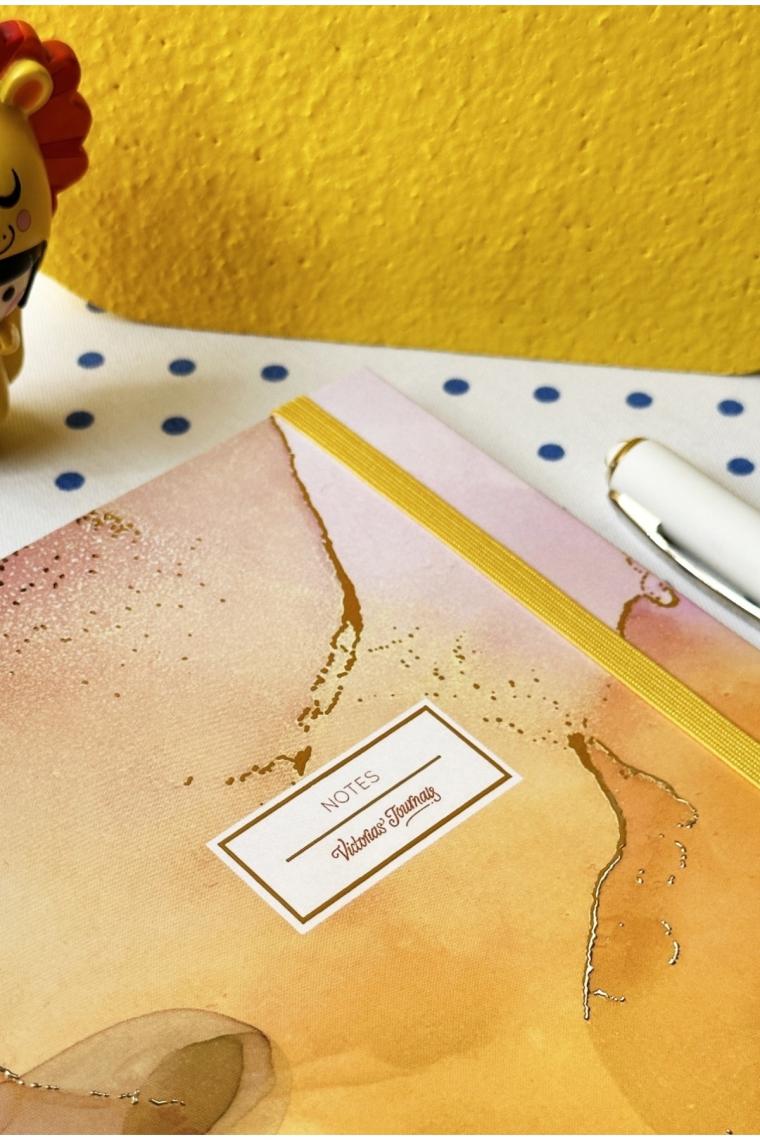 Victoria's Journals Gizli Spiralli Defter 17X24 cm 90 Gr. 96 Yaprak Noktalı