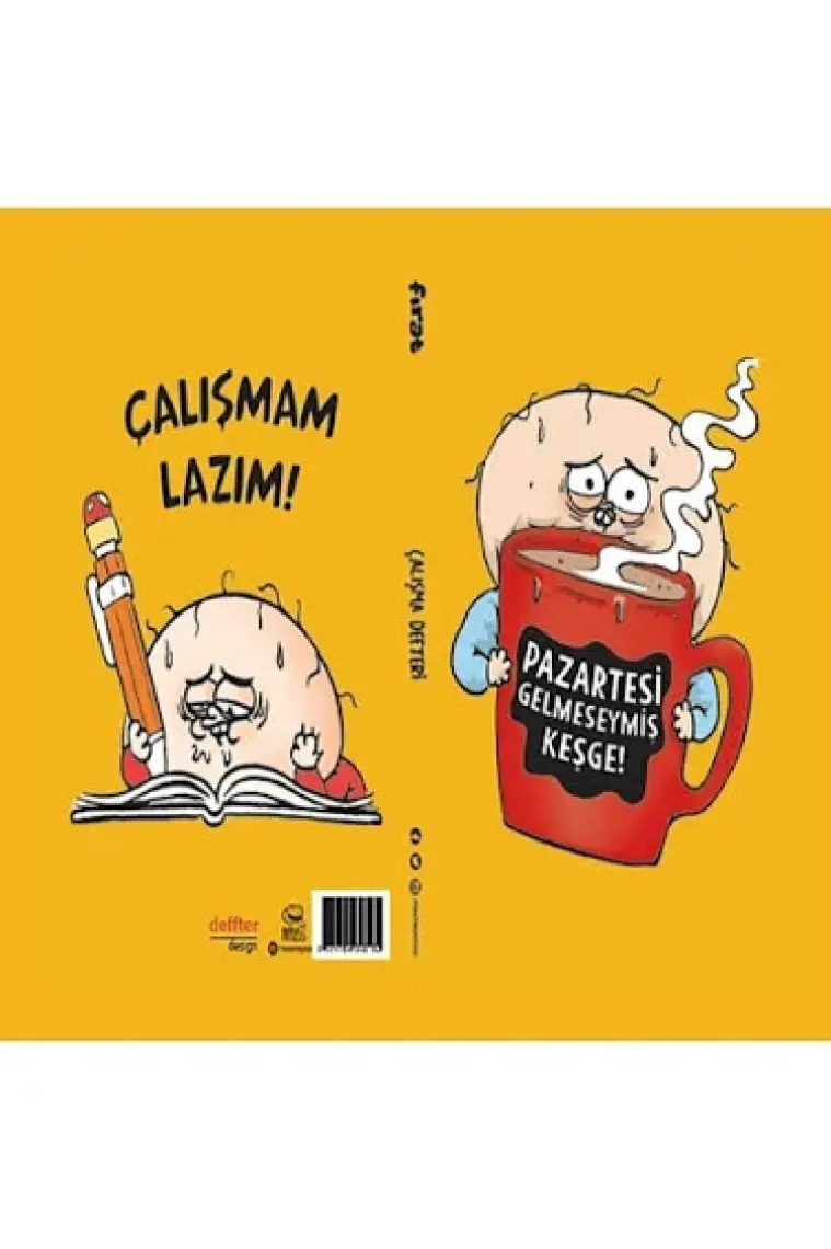 Deffter Pazartesi Not Defteri 14x20