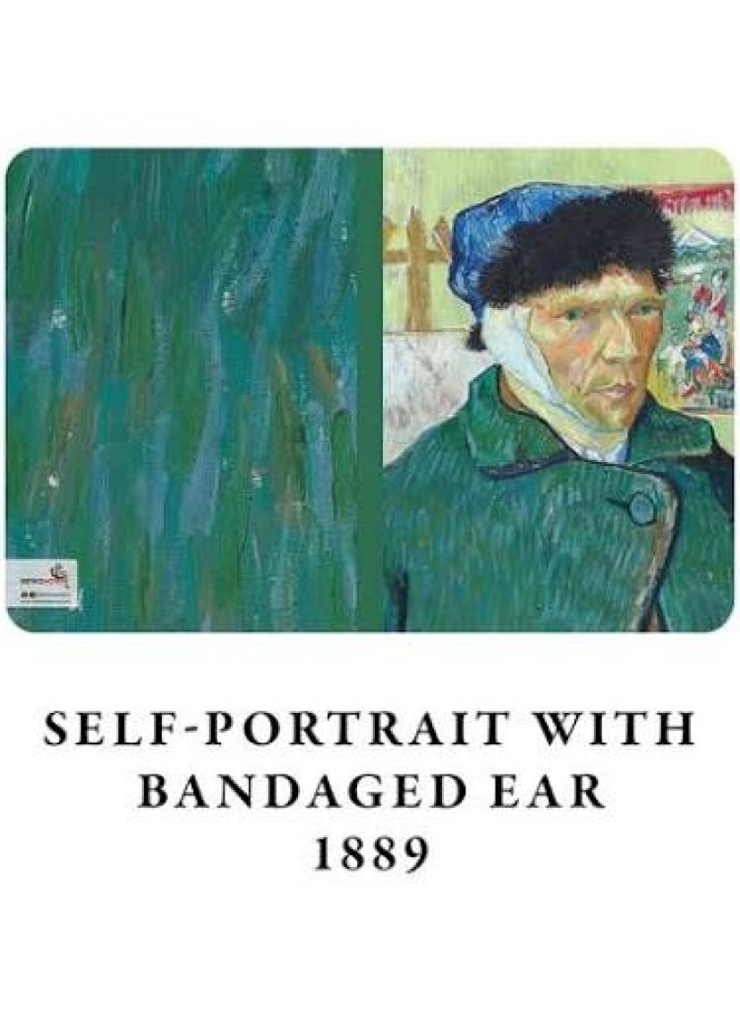 Retronote Van Gogh 4'lü Defter Seti 4  Selfportrait Series I  Çizgisiz 64 Sayfa  10,5X14CM