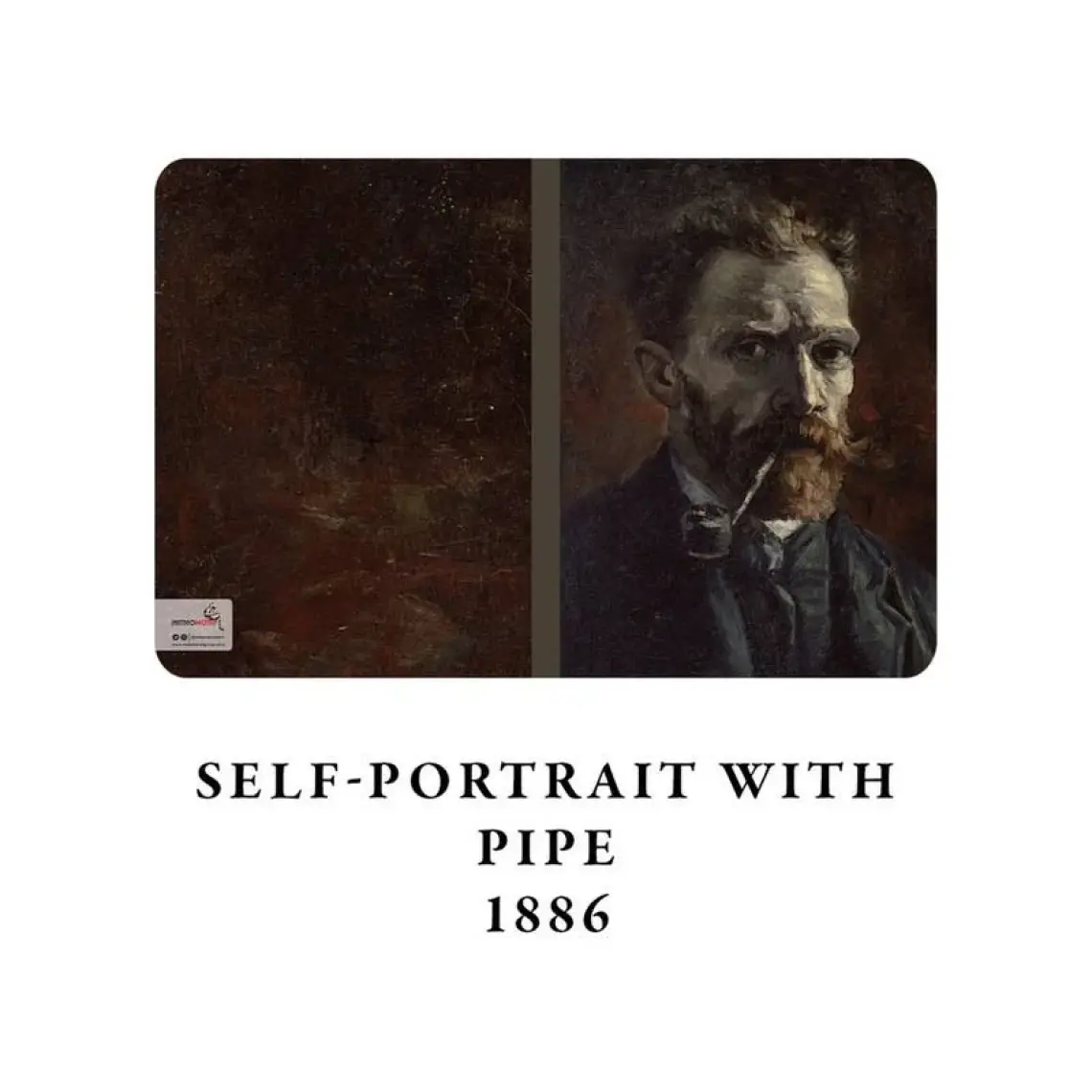 Retronote Van Gogh 4'lü Defter Seti 4  Selfportrait Series I  Çizgisiz  64 Sayfa  14X21CM