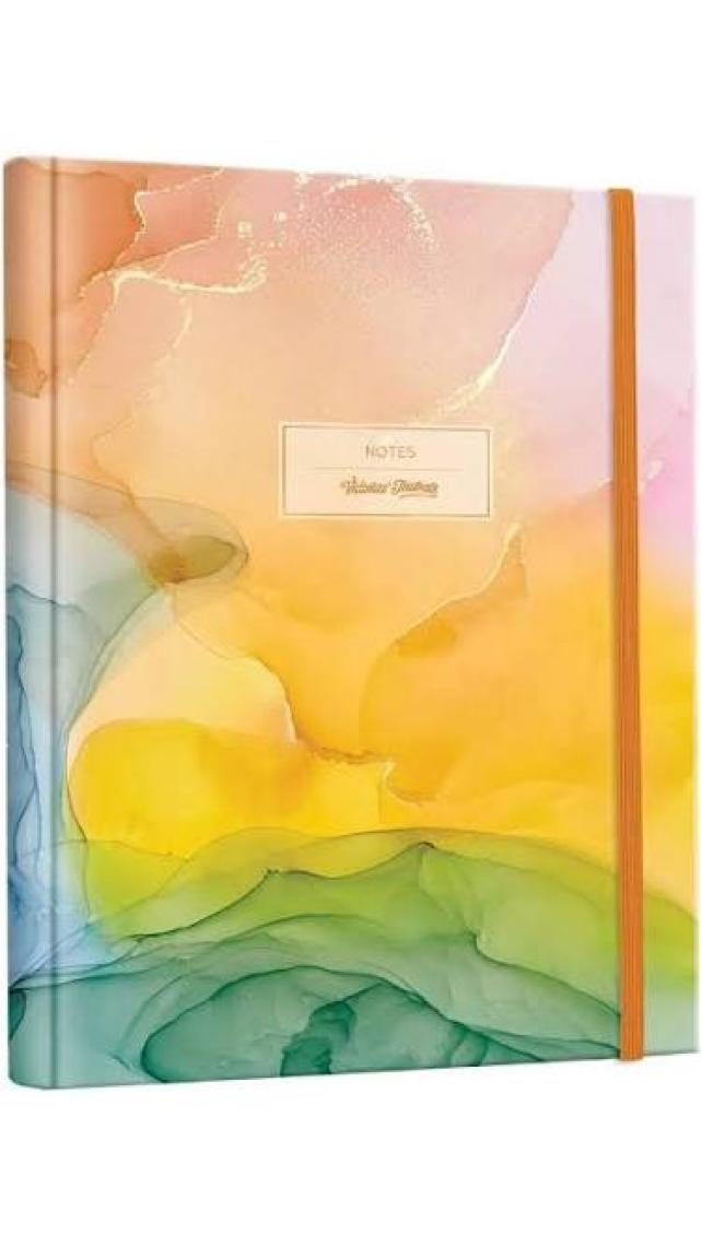 Victoria's Journals Gizli Spiralli Defter Sert Kapak 192 Sayfa 96 Yaprak 17X24 cm 100GR. Düz