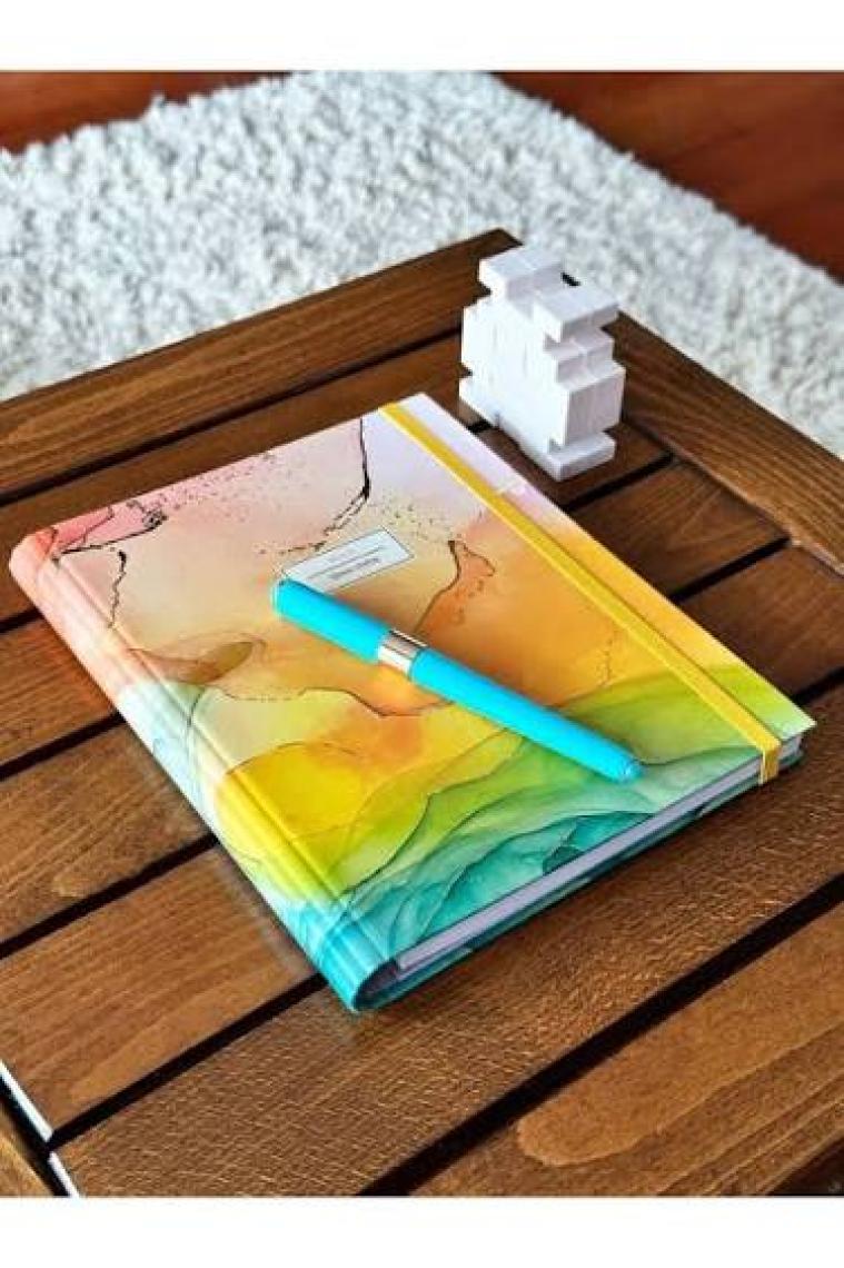Victoria's Journals Gizli Spiralli Defter Sert Kapak 192 Sayfa 96 Yaprak 17X24 cm 100GR. Düz