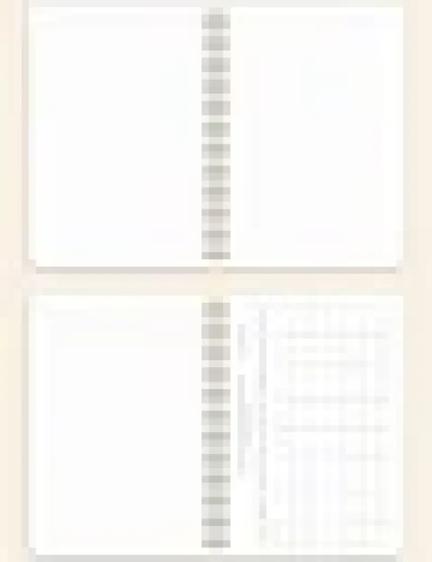 Paperora A5 Spiralli Karton Kapak Çizgili Okul Defteri 80 Yaprak 4'lü Set - Ders Programlı - Mavi