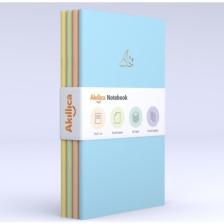Soft Kareli 4'lü 13X20 Defter Seti