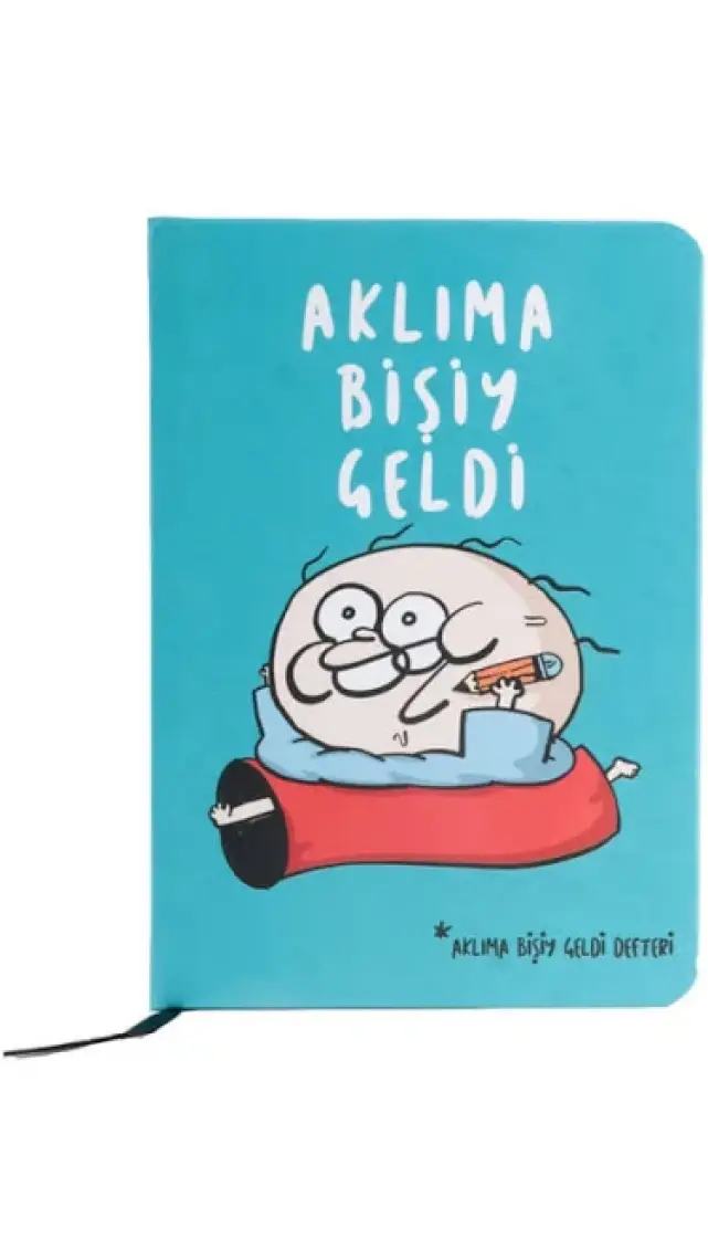 Deffter Aklıma Bişiy Geldi Not Defteri 14x20