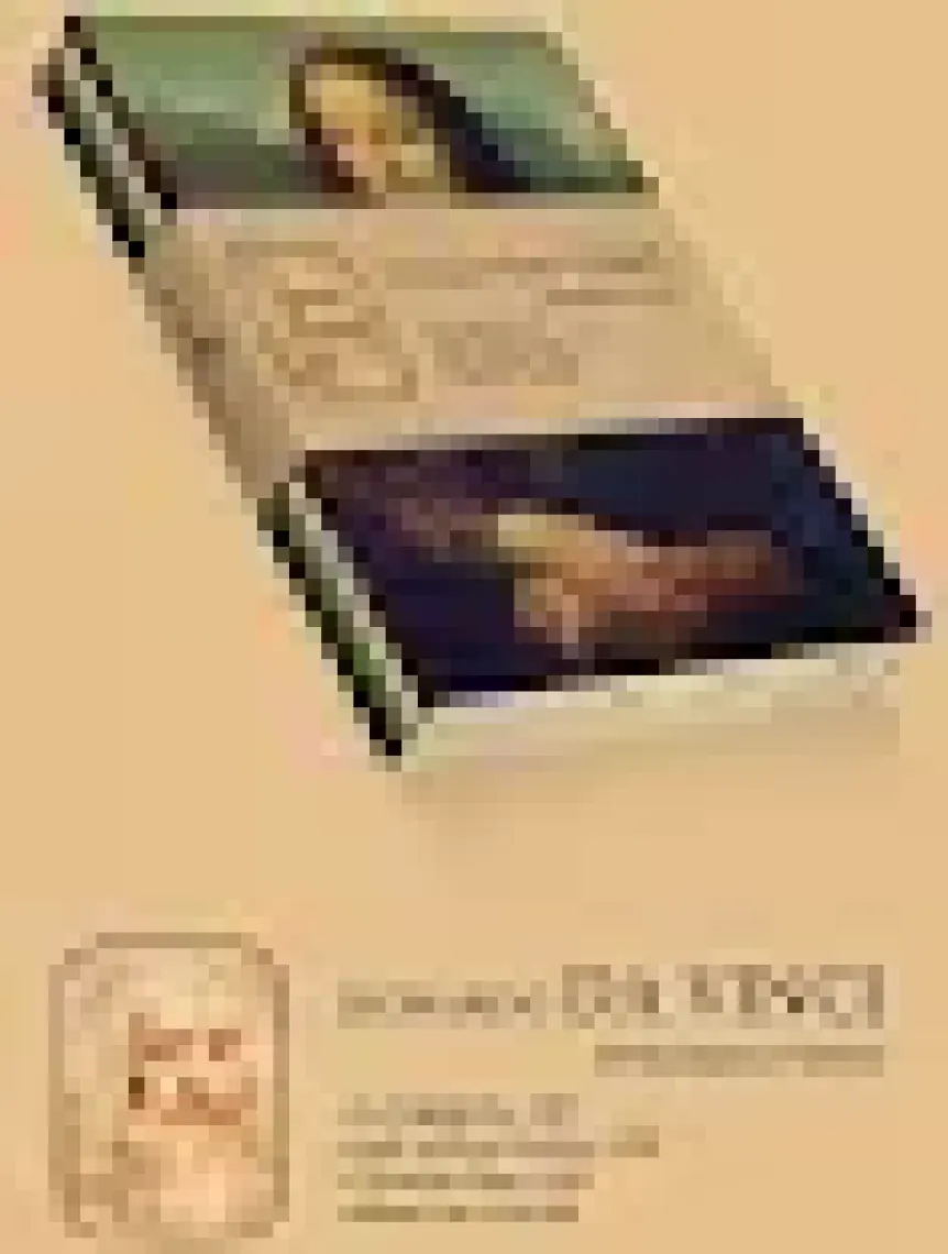 Retronote Da Vinci 4'lü Defter Seti  Renaissance Series  Çizgisiz  64 Sayfa  14X21CM
