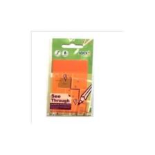 Hopax Stickn Yapışkanlı Not Kağıdı 76X51 Mm Saydam Turuncu 4-2170600-5001