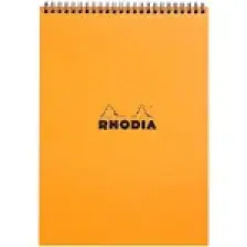 Rhodia Wirebound Spiralli A4 Turuncu Not Defteri Ra18503