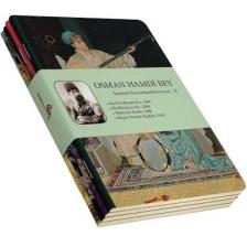 Retronote Osman Hamdi Bey 4'lü Defter Seti 2 - Istanbul Hanımefendileri 2 - Çizgisiz - 64 Sayfa - 14X21CM