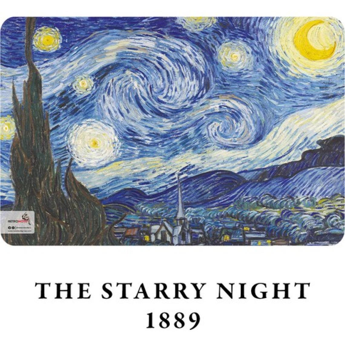 Retronote A4 Defter 1  Van Gogh  The Starry Night, 1889  Çizgisiz – 64 Sayfa  21X29,7 cm