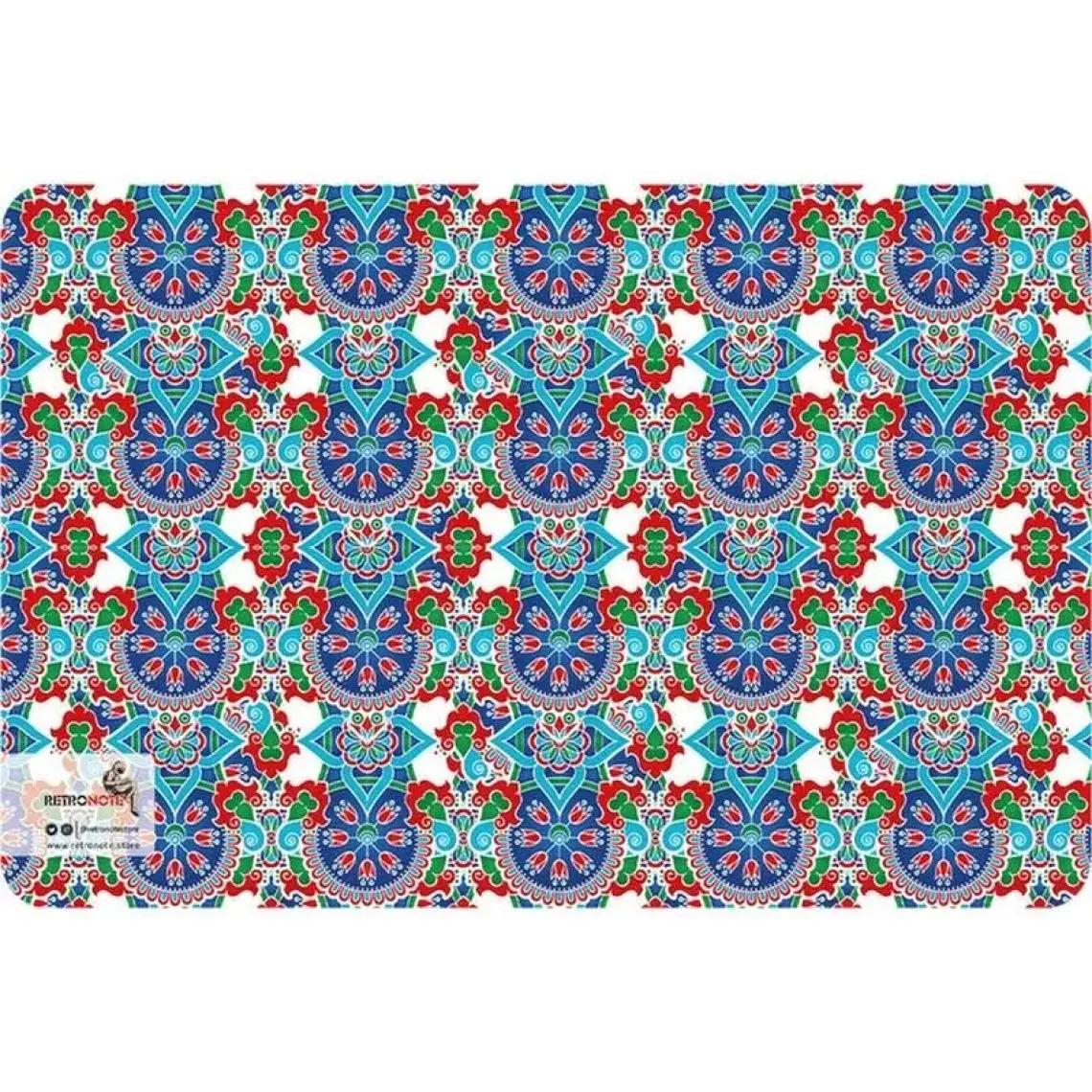 Retronote Anadolu Motifleri Defter Seti 2  Çizgisiz  64 Sayfa  10,5X14CM