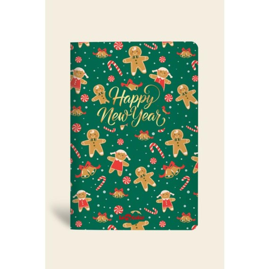 Le Color 4'lü Yeni Yıl Defter Seti Çizgisiz 13 x 20 Happy New Year