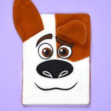 Kagito Max The Terrier Peluş Çizgili Defter