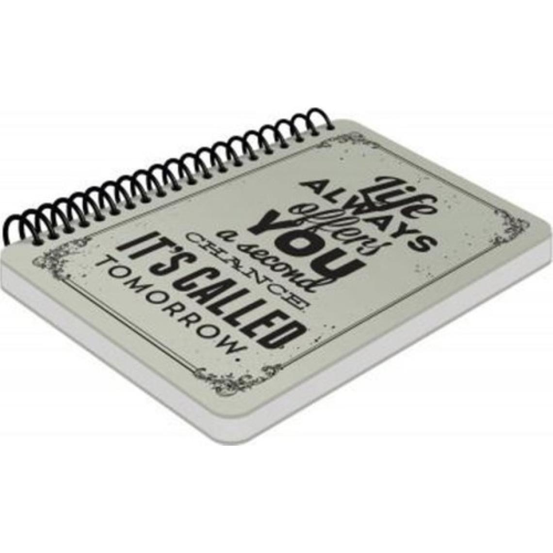 Deffter Raw And Grey Life Sert Kapak 14X21 cm Çizgisiz 90 Sayfa Spiralli Defter 64834-4