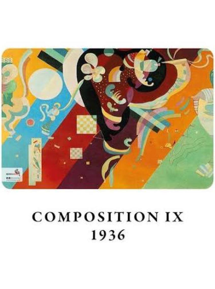 Retronote Wassily Kandinsky 4'lü Defter Seti  Great Synthesis Series  Çizgisiz  64 Sayfa  10,5X14CM