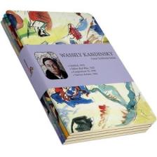 Retronote Wassily Kandinsky 4'lü Defter Seti  Great Synthesis Series  Çizgisiz  64 Sayfa  10,5X14CM