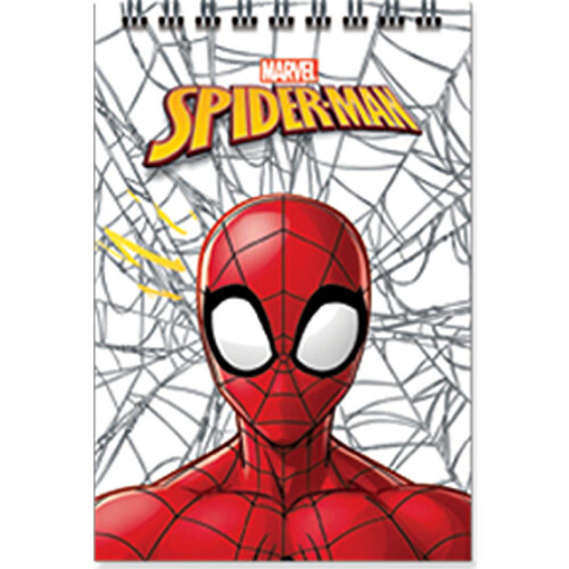 Spider-Man A7 42 Yaprak Spiralli Bloknot