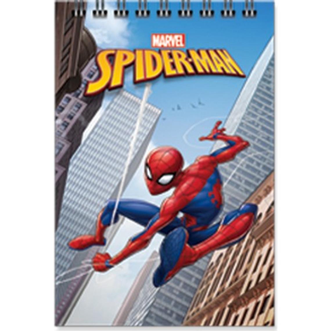 Spider-Man A7 42 Yaprak Spiralli Bloknot