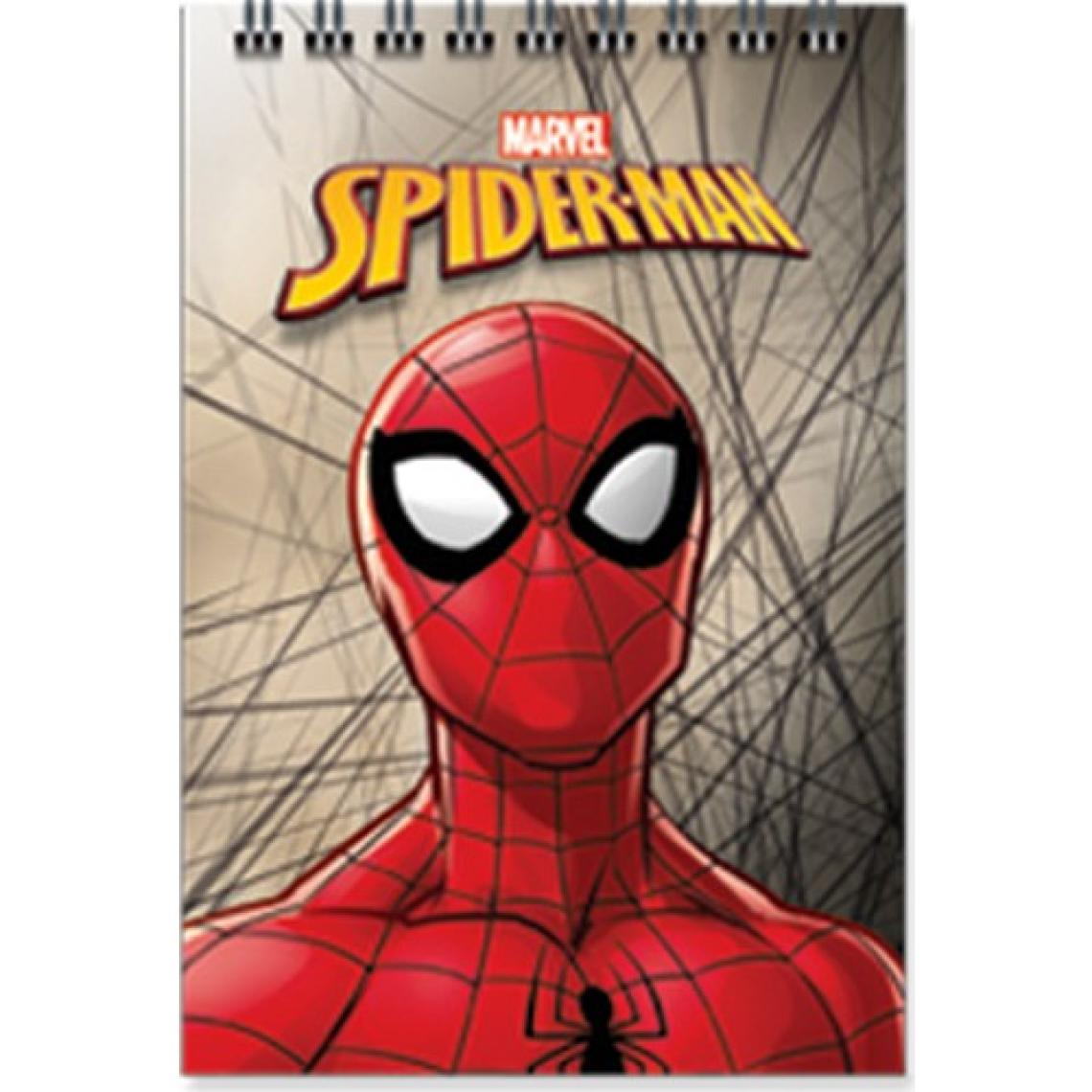 Spider-Man A7 42 Yaprak Spiralli Bloknot