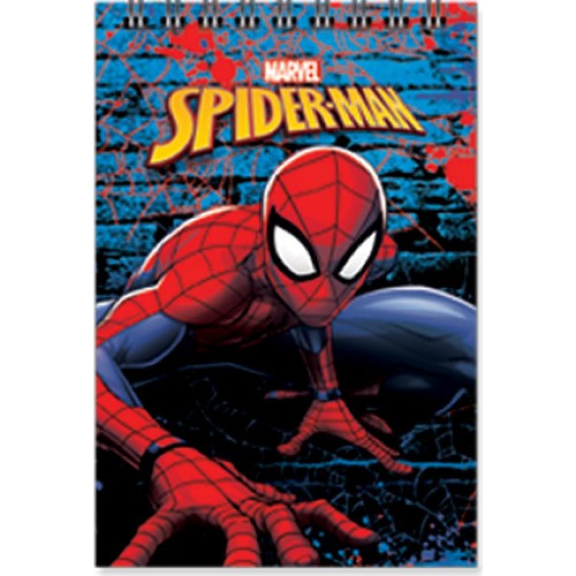 Spider-Man A7 42 Yaprak Spiralli Bloknot