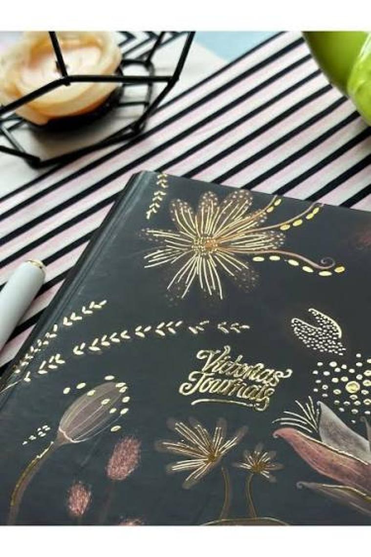 Victorias Journals Victoria's Journals Gizli Spiralli Defter 17X24 96 Yp.çizgili