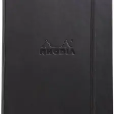 Rhodia Sert Kapak Çizgili Defter Siyah Rw 118609