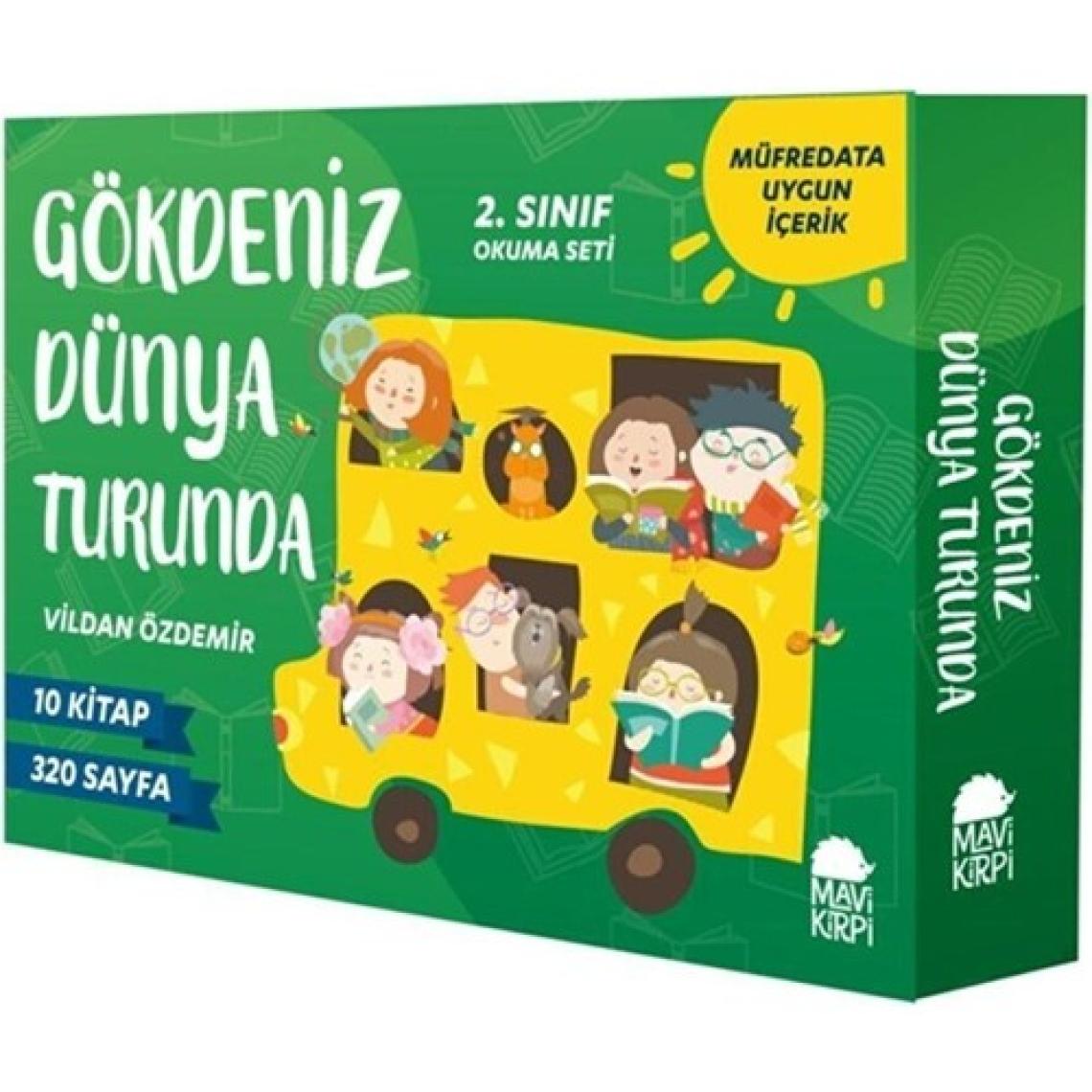 Gökdeniz Dünya Turunda 2. Sınıf Okuma Seti (10 Kitap) - Vildan Özdemir