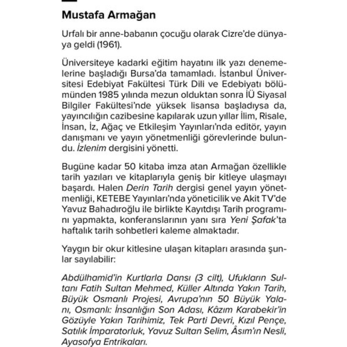 Abdülhamid'in Kurtlarla Dansı 2 - Mustafa Armağan