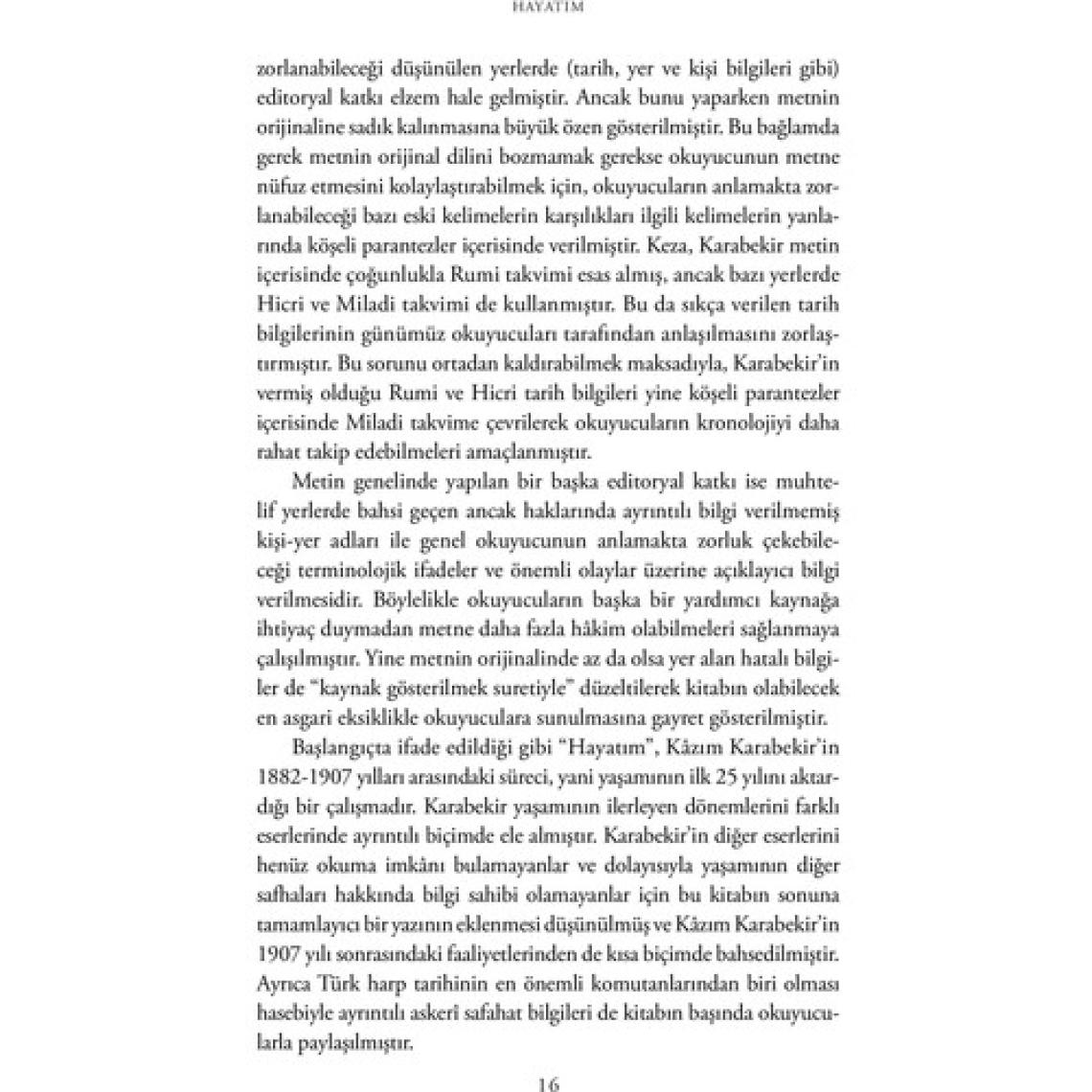 Hayatım Kazım Karabekir - Erhan Çiftçi