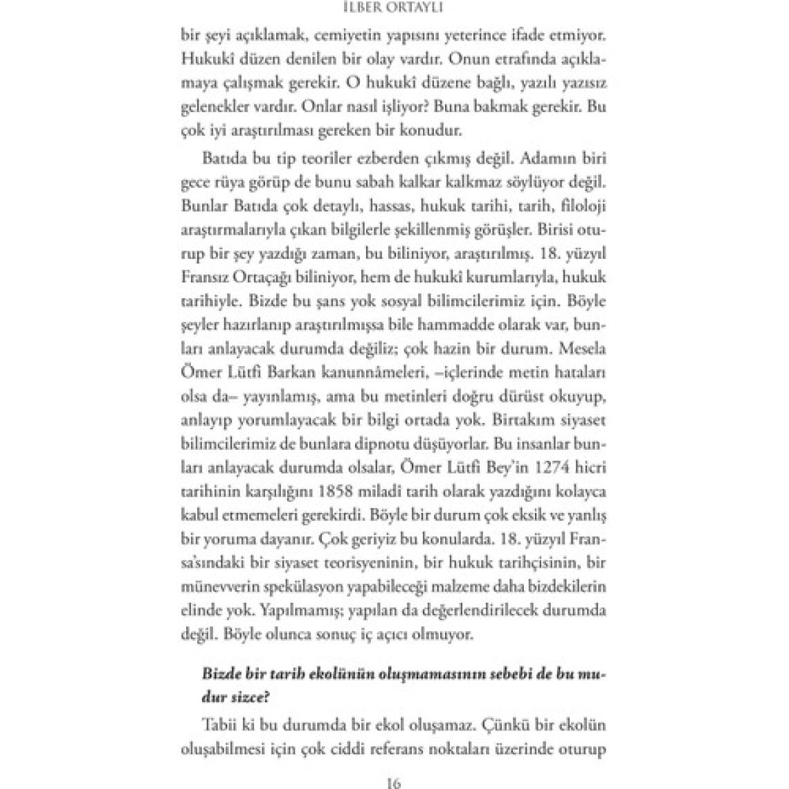 Tarihin Sınırlarına Yolculuk - İlber Ortaylı