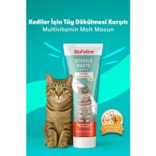 Biofeline Sterile Paste 100 Gr.  ( Kısırlaştırılmış Kedilere Özel Multivitaminli Malt Macunu )