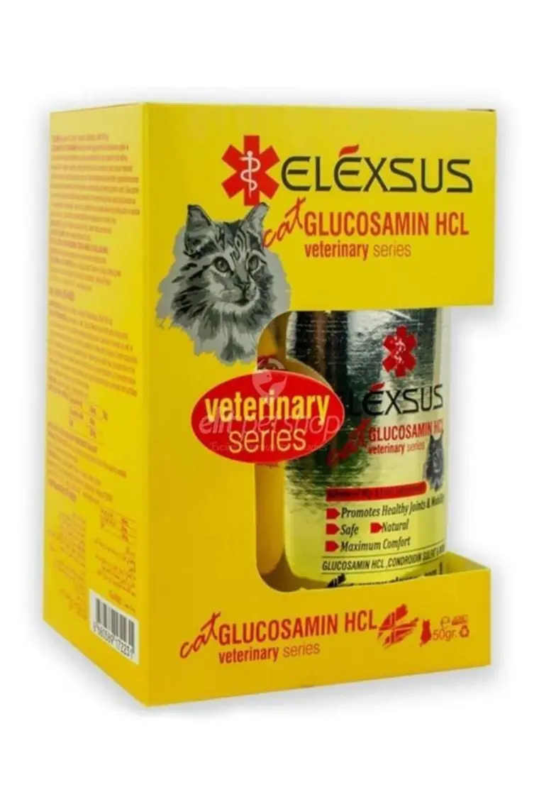 Elexsus Kediler Için Glucosamin Hcl Tablet 50GR
