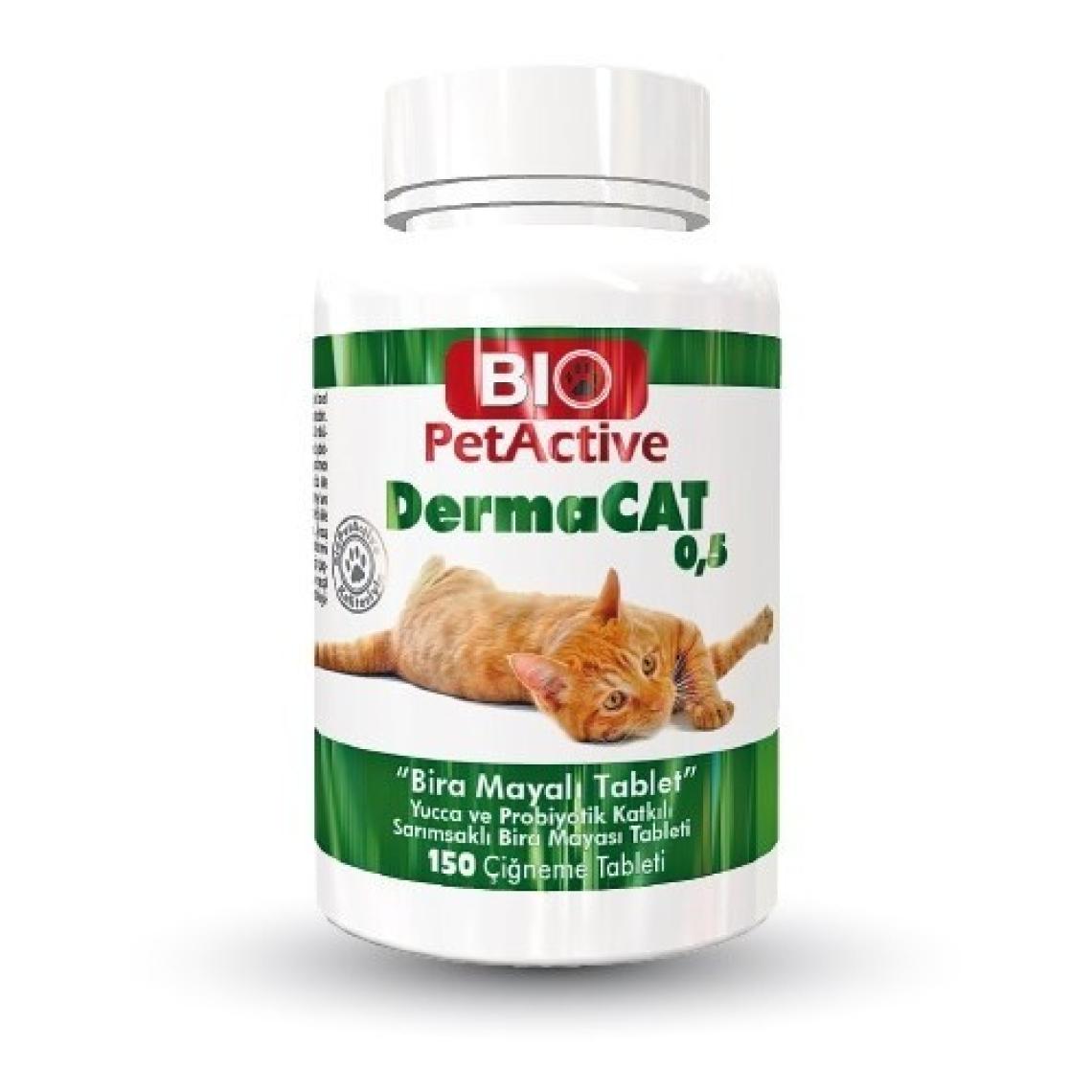 Bio PetActive DermaCAT 0,5 Kedi Sarmisakli Maya 150 Tablet