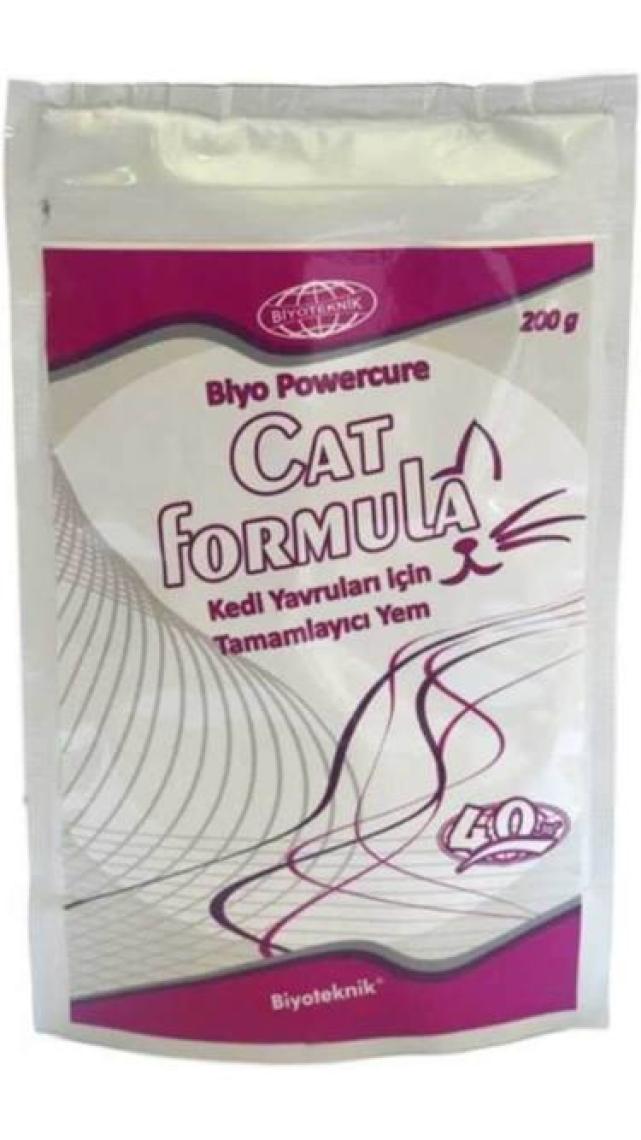 Biyoteknik Biyoteknikpowercure Cat Formula - Yavru Kedi Süt Tozu 200 gr