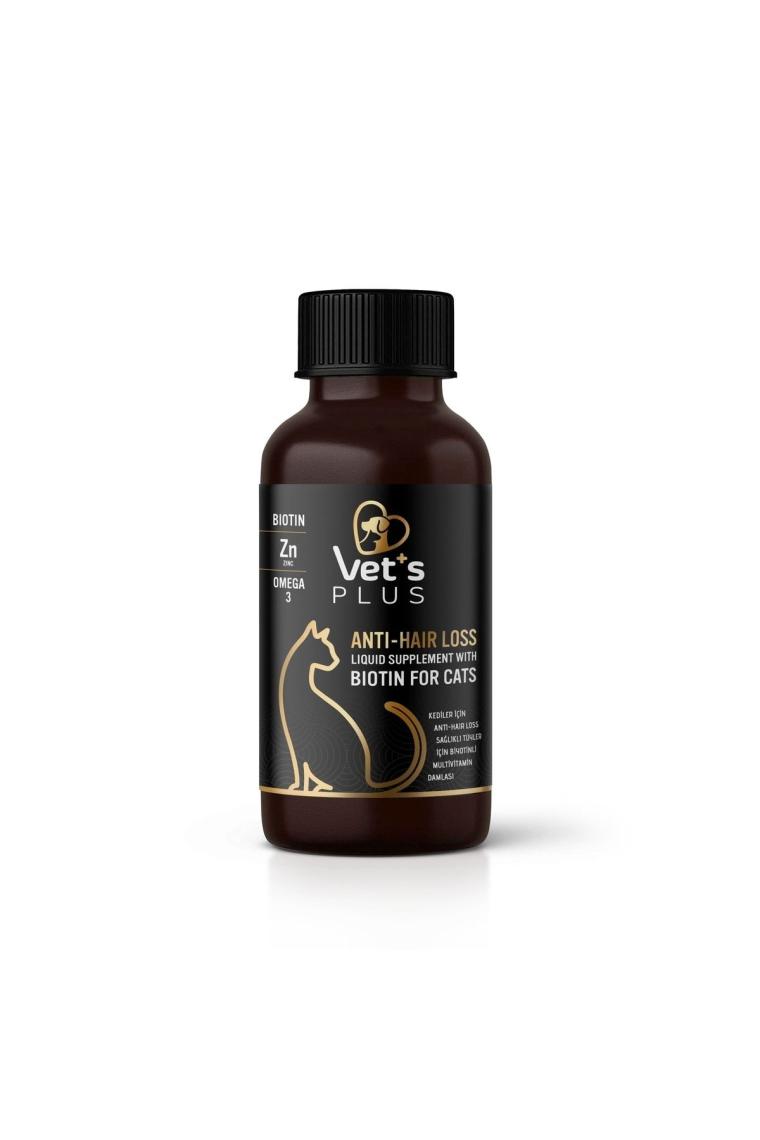Anti-Hair Loss Biyotin Kedi Damlası 100ml (Tüy Sağlığı Damlası)